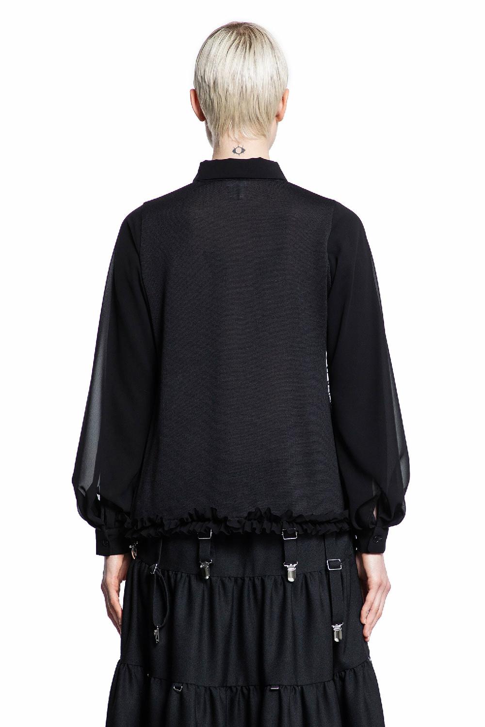 Antonioli NOIR KEI NINOMIYA WOMAN BLACK SHIRTS