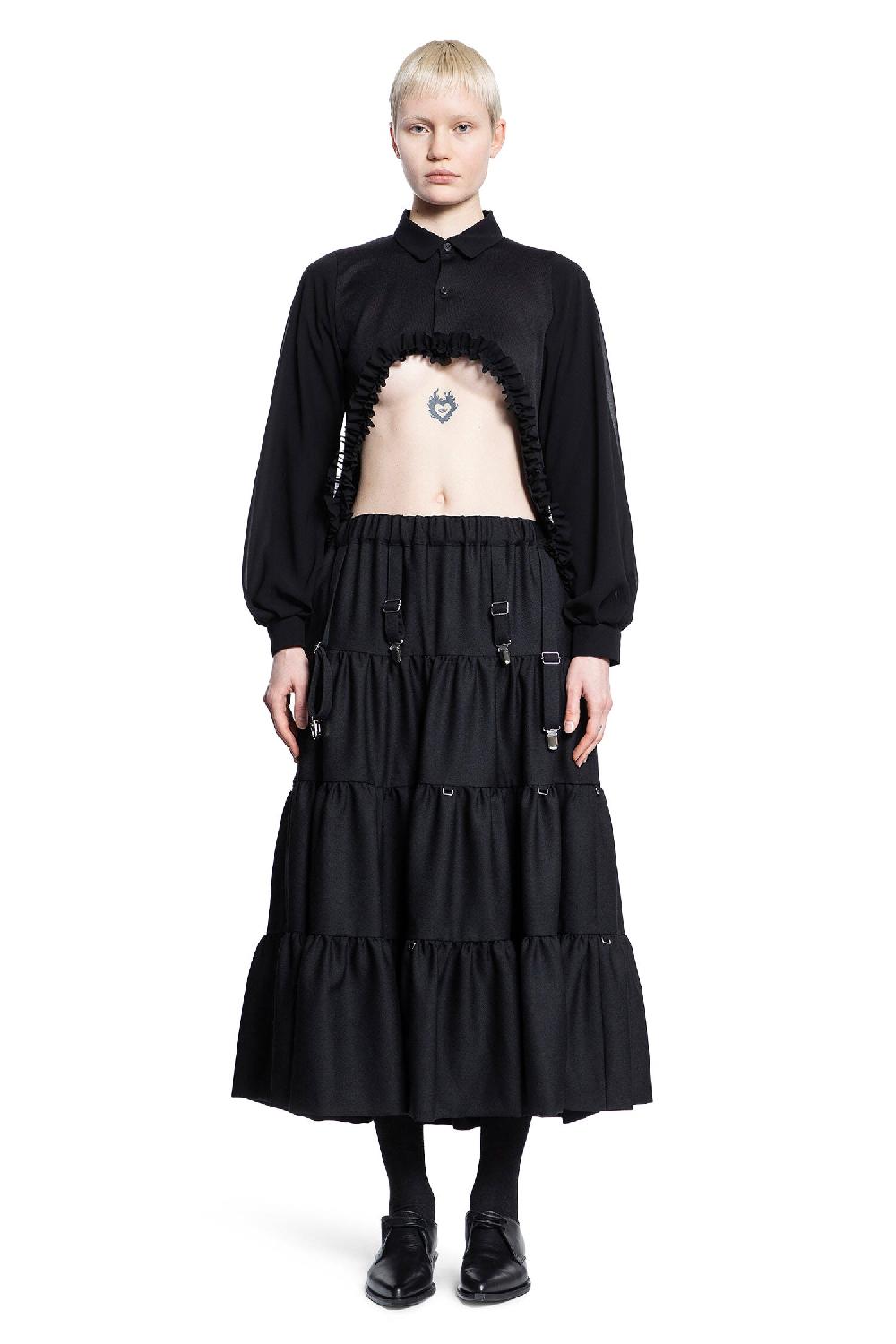 Antonioli NOIR KEI NINOMIYA WOMAN BLACK SHIRTS