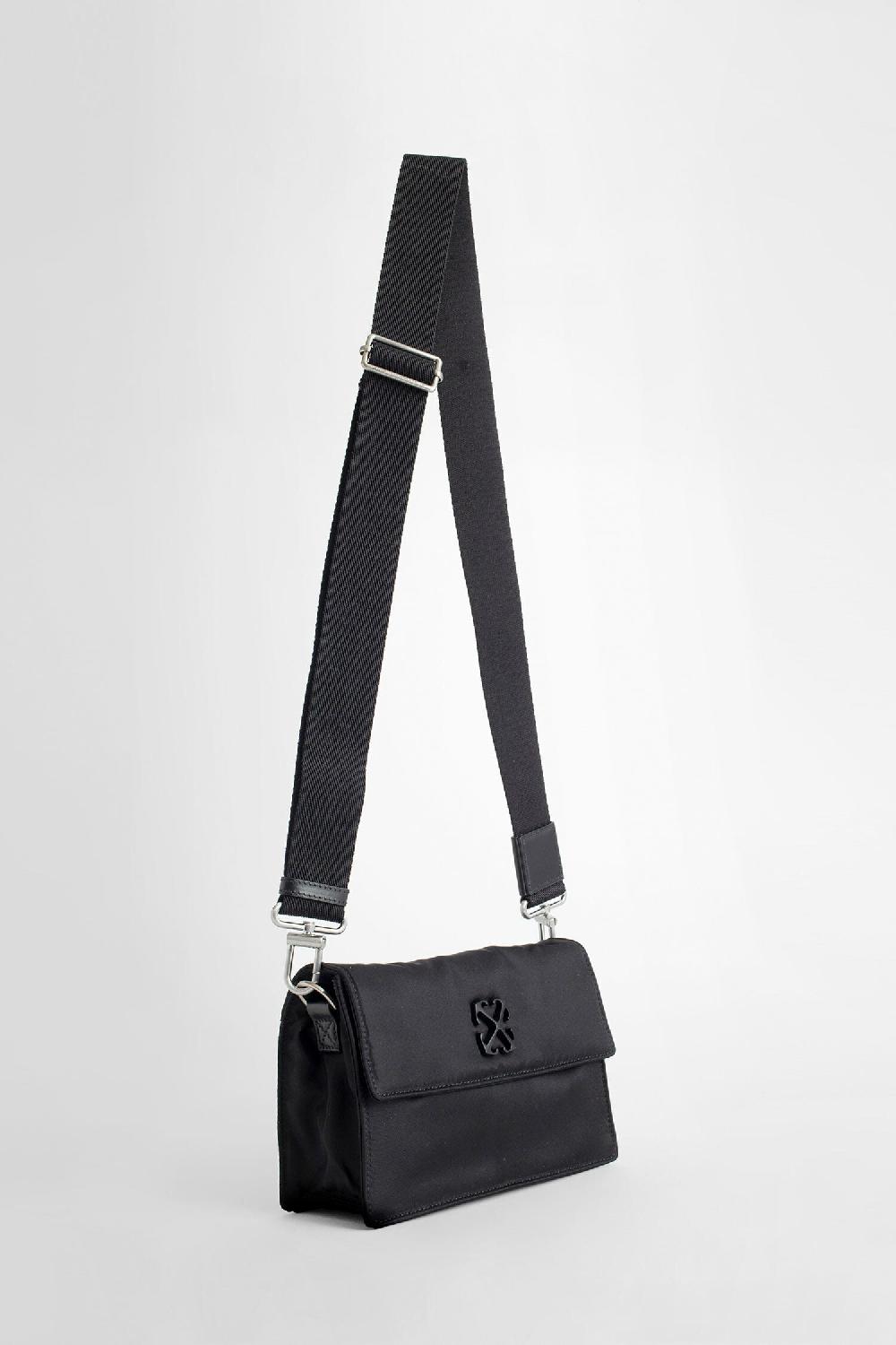 Antonioli OFF-WHITE MAN BLACK CROSSBODY BAGS