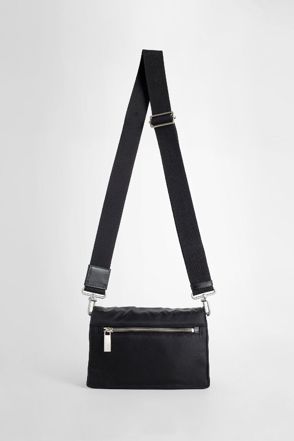 Antonioli OFF-WHITE MAN BLACK CROSSBODY BAGS