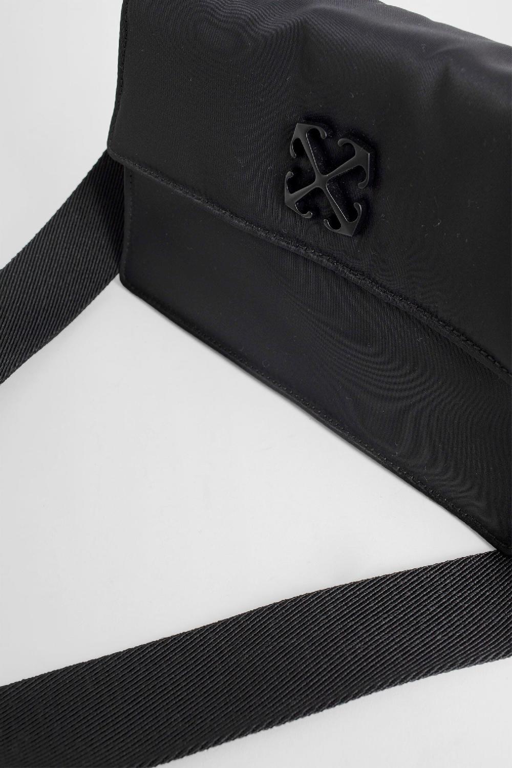 Antonioli OFF-WHITE MAN BLACK CROSSBODY BAGS