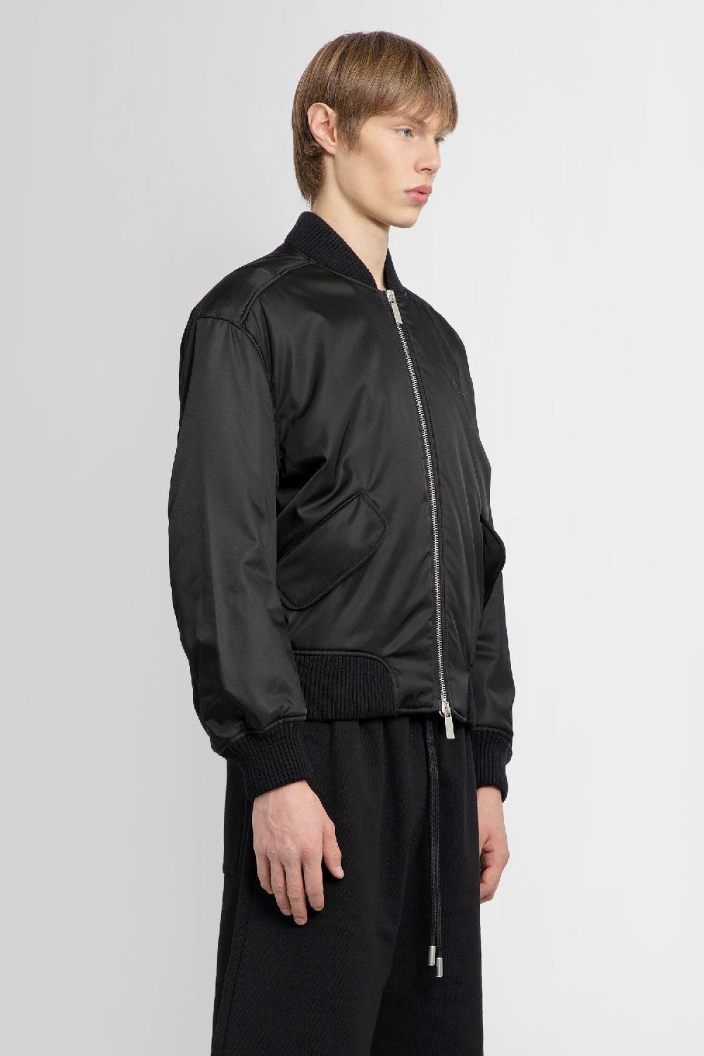 Antonioli OFF-WHITE MAN BLACK JACKETS