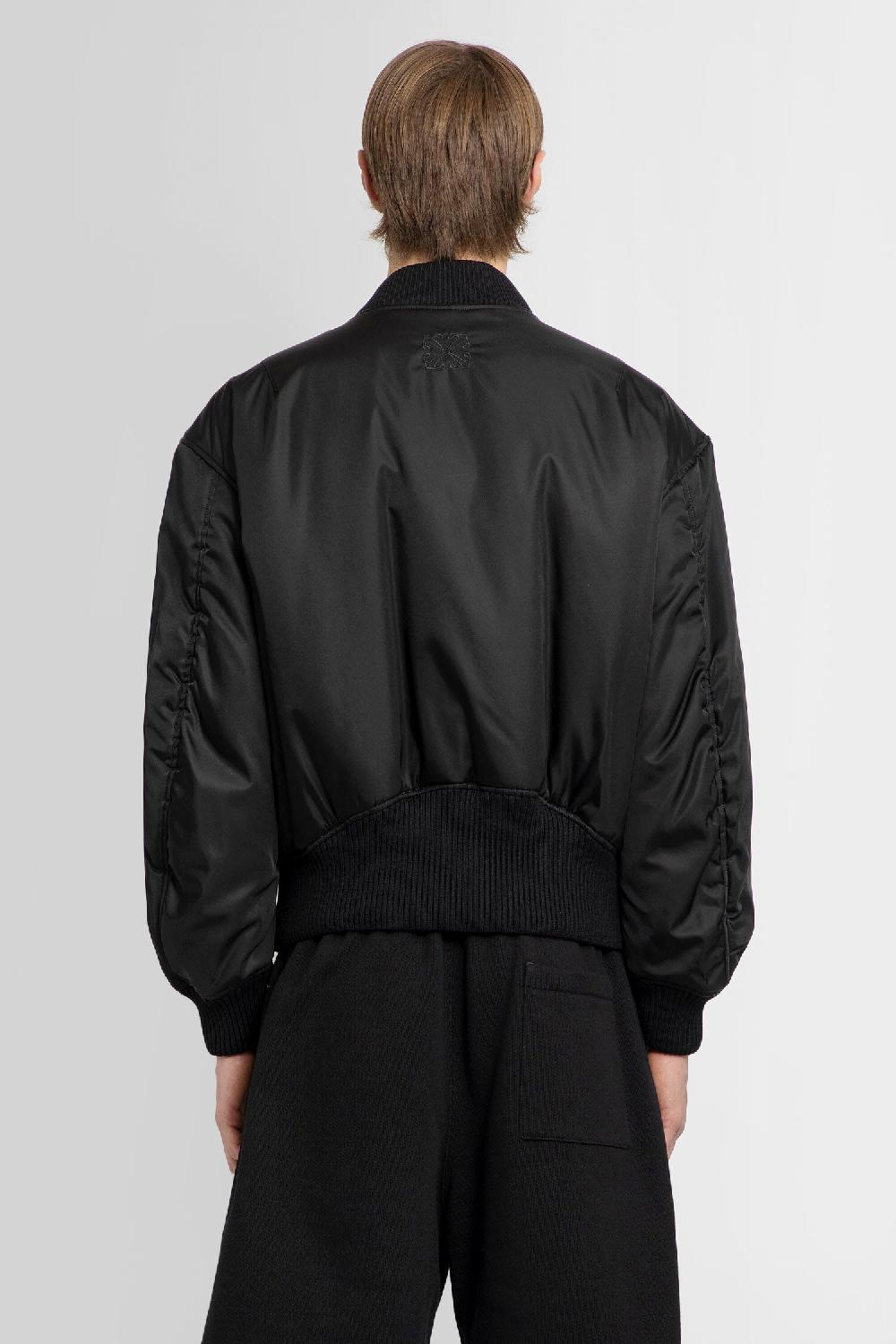 Antonioli OFF-WHITE MAN BLACK JACKETS
