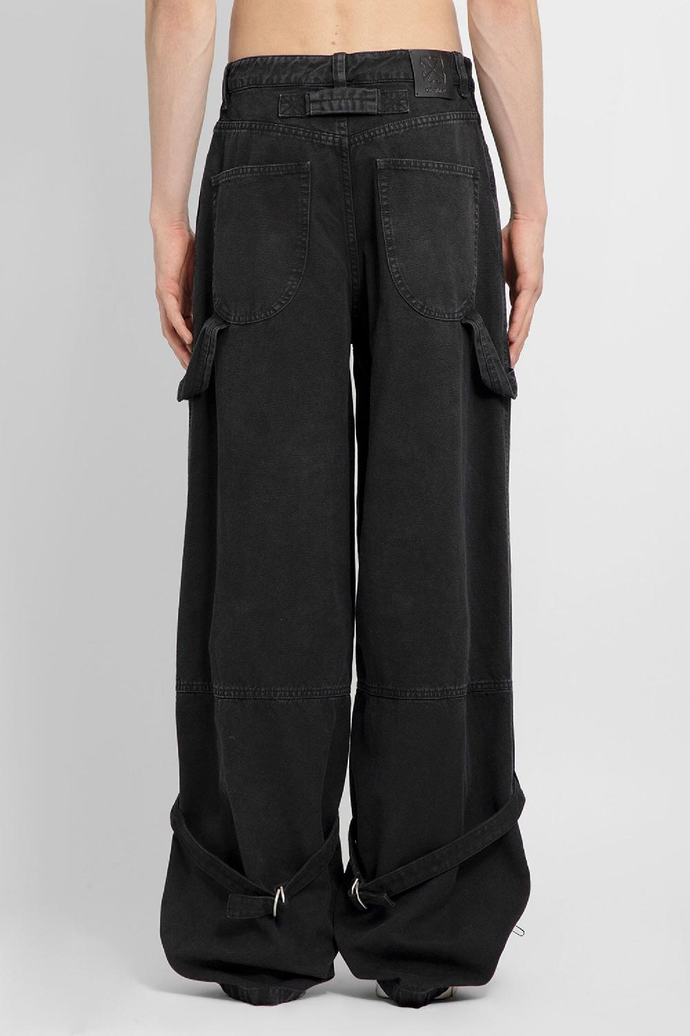 Antonioli OFF-WHITE MAN BLACK JEANS