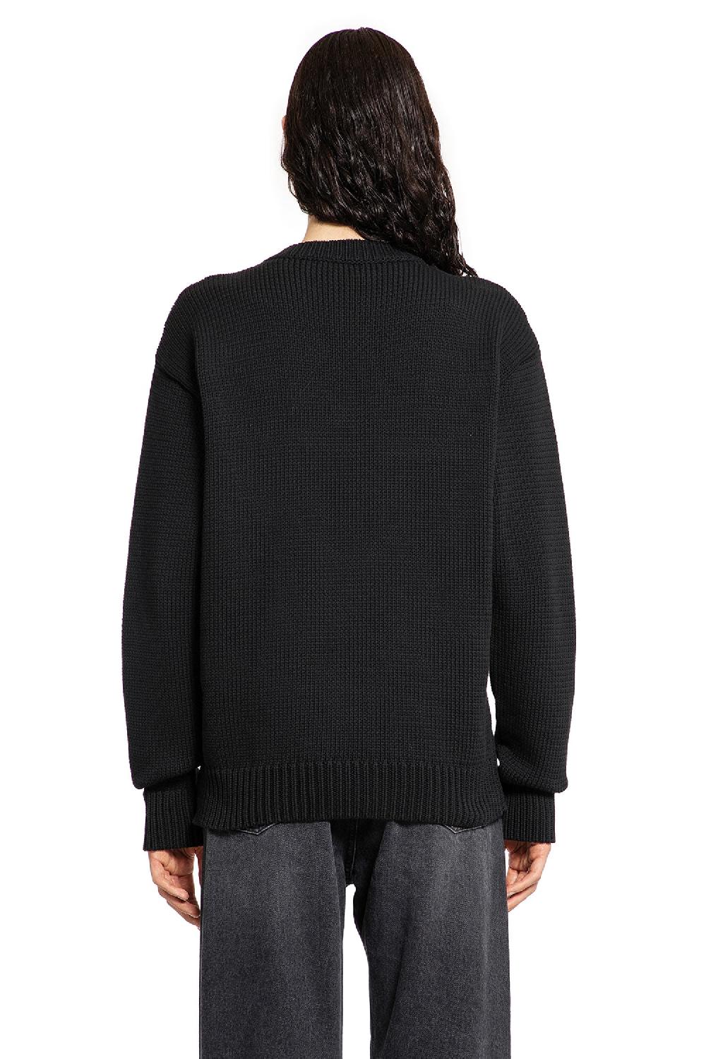 Antonioli OFF-WHITE MAN BLACK KNITWEAR