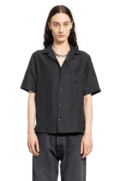 Antonioli OFF-WHITE MAN BLACK SHIRTS