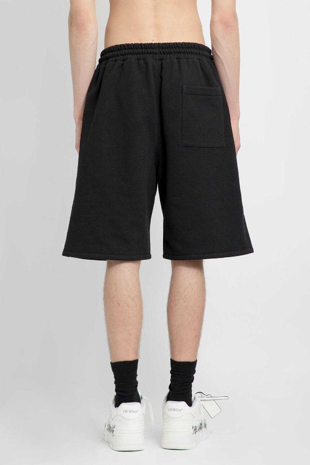 Antonioli OFF-WHITE MAN BLACK SHORTS & SKIRTS