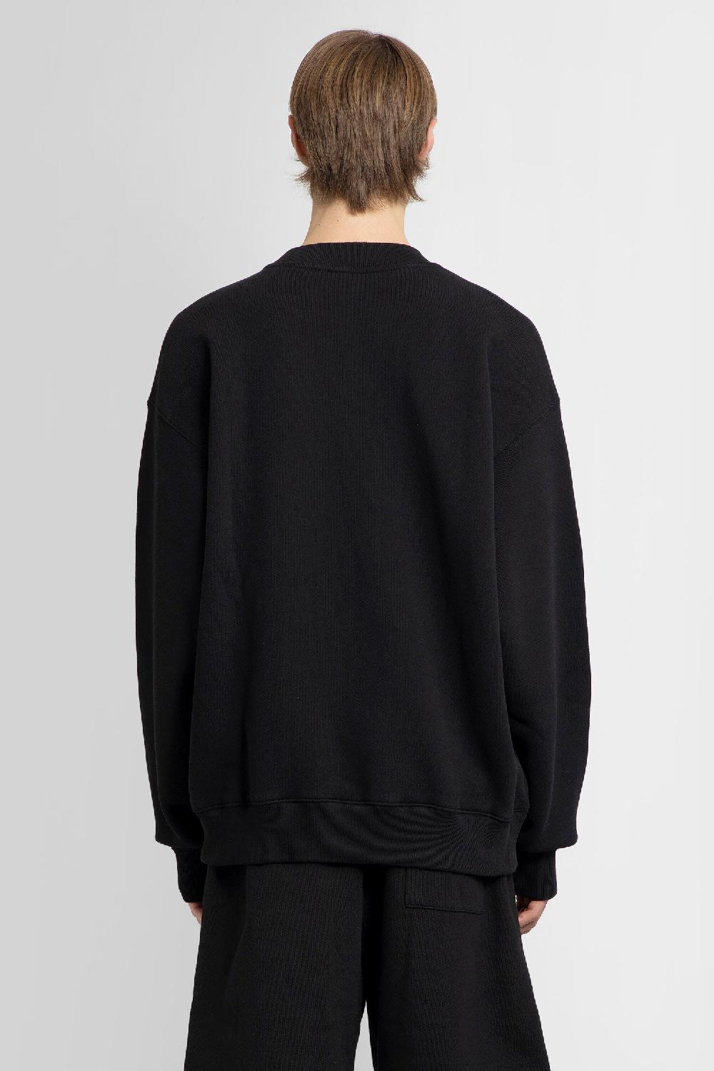 Antonioli OFF-WHITE MAN BLACK SWEATSHIRTS