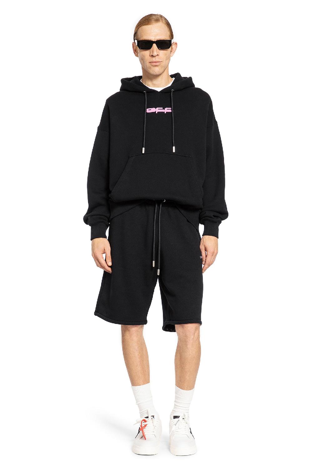 Antonioli OFF-WHITE MAN BLACK SWEATSHIRTS