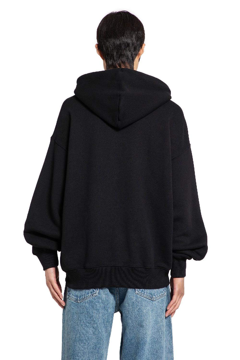 Antonioli OFF-WHITE MAN BLACK SWEATSHIRTS