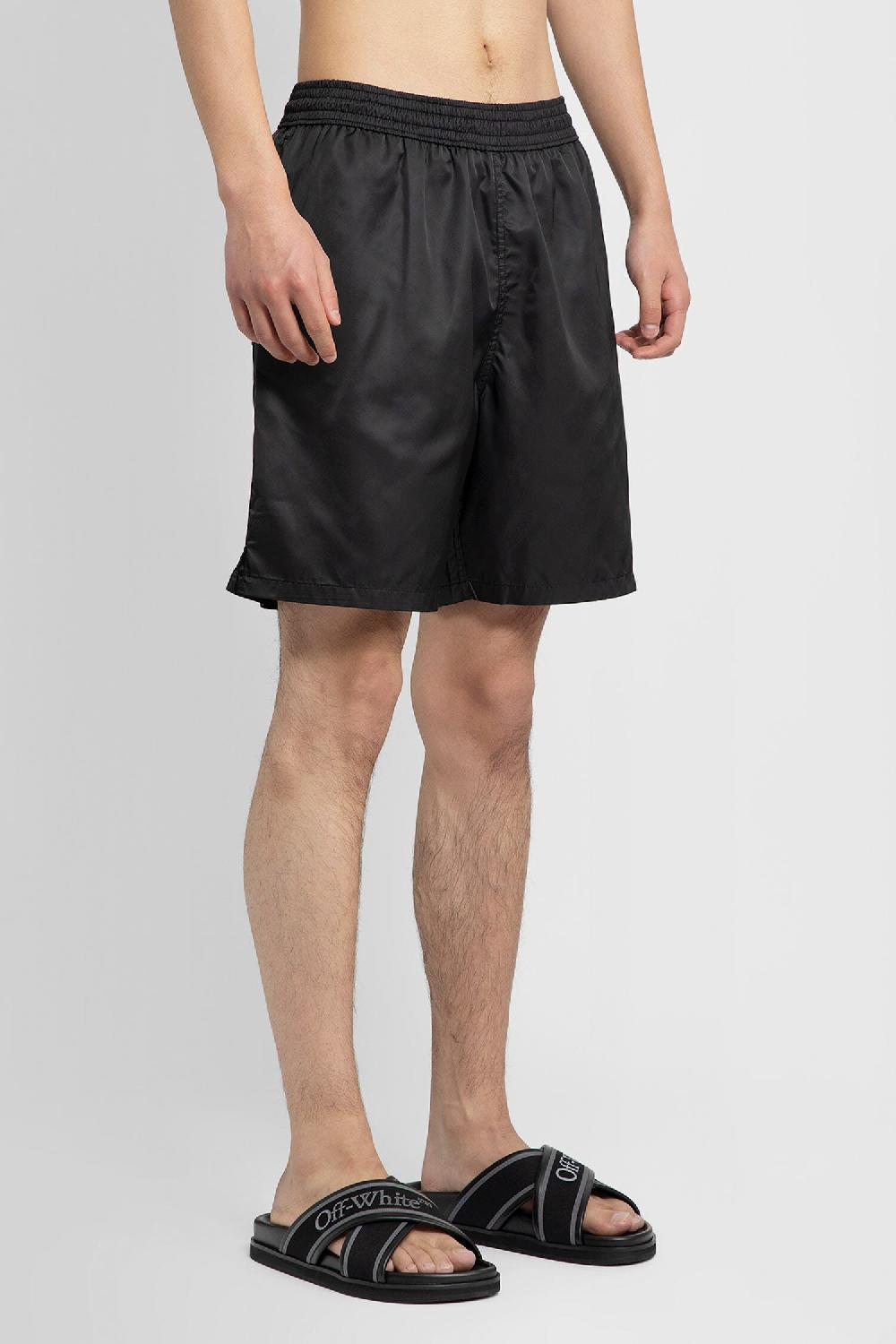Antonioli OFF-WHITE MAN BLACK SWIMWEAR