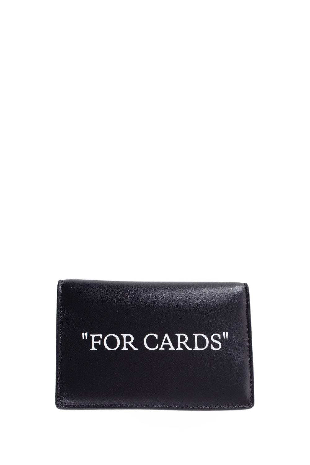 Antonioli OFF-WHITE MAN BLACK WALLETS & CARDHOLDERS