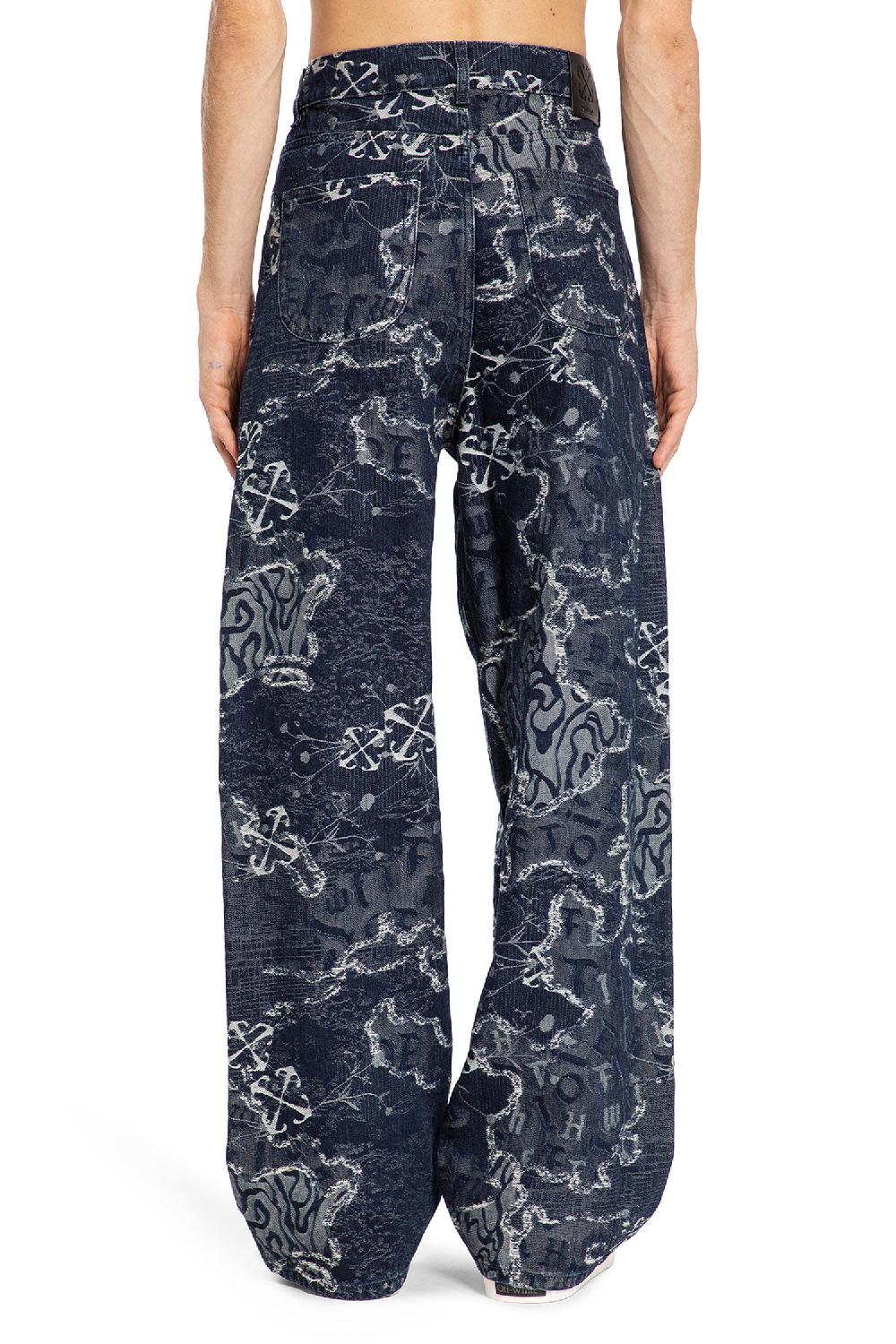 Antonioli OFF-WHITE MAN BLUE JEANS