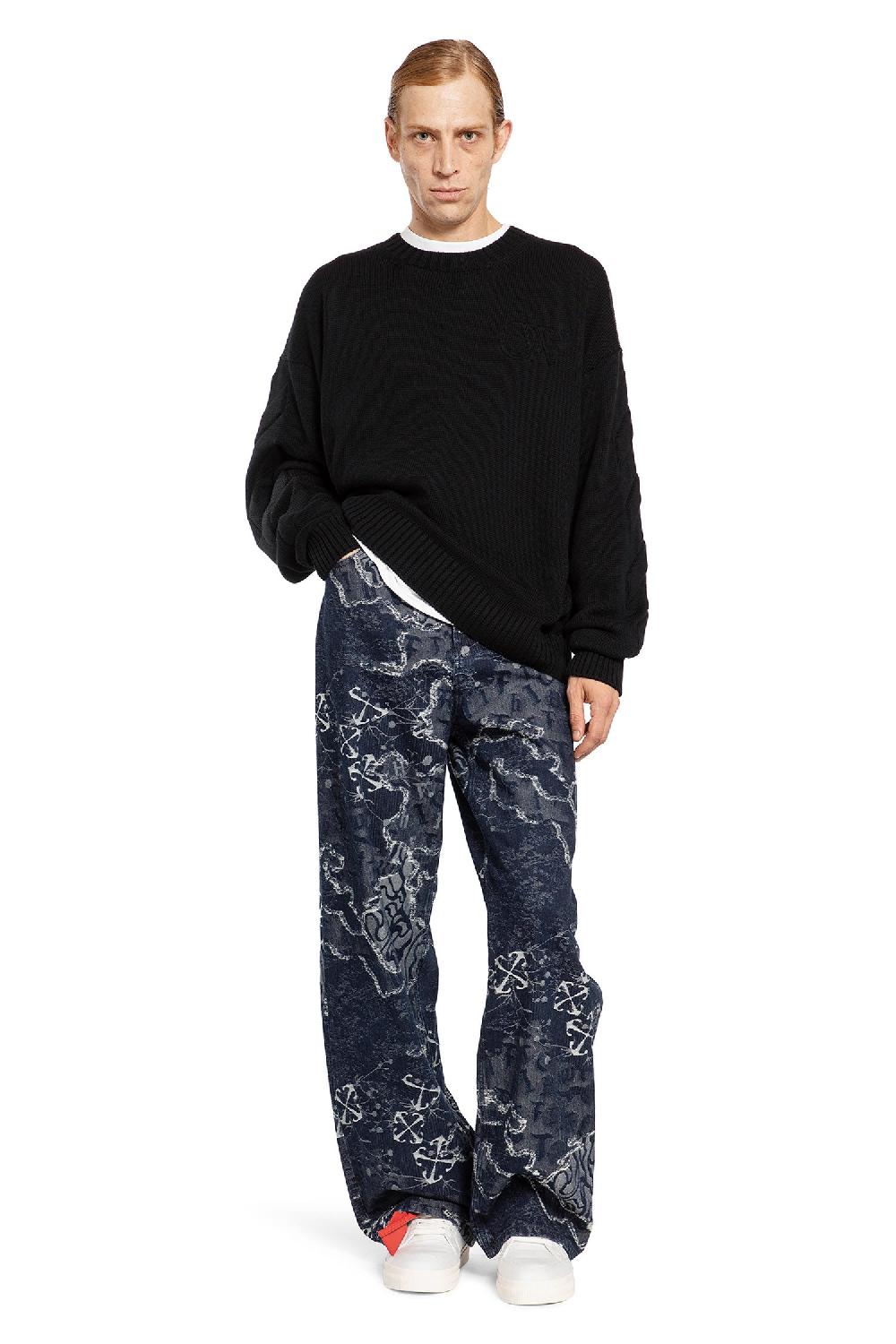 Antonioli OFF-WHITE MAN BLUE JEANS