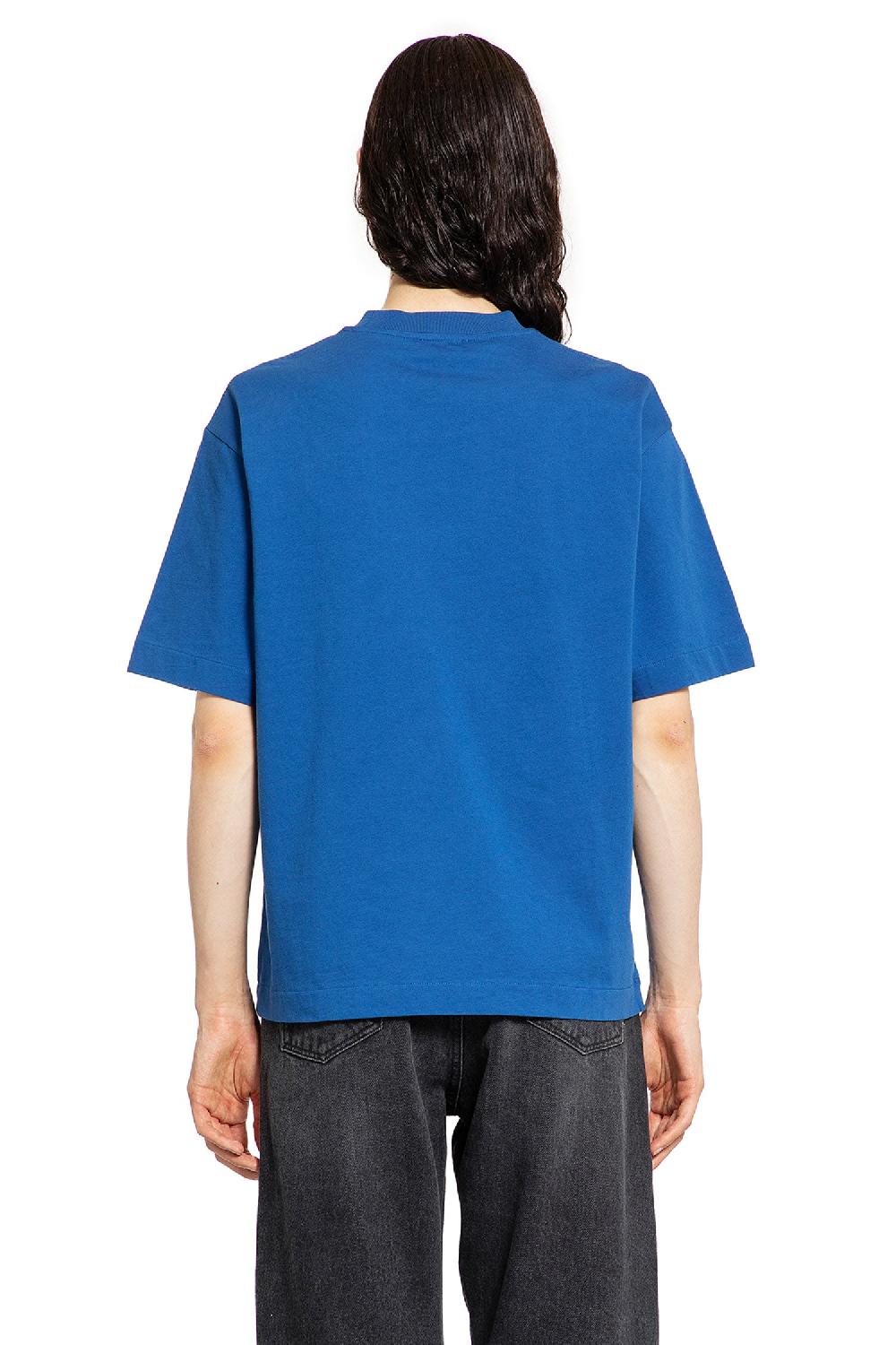 Antonioli OFF-WHITE MAN BLUE T-SHIRTS & TANK TOPS