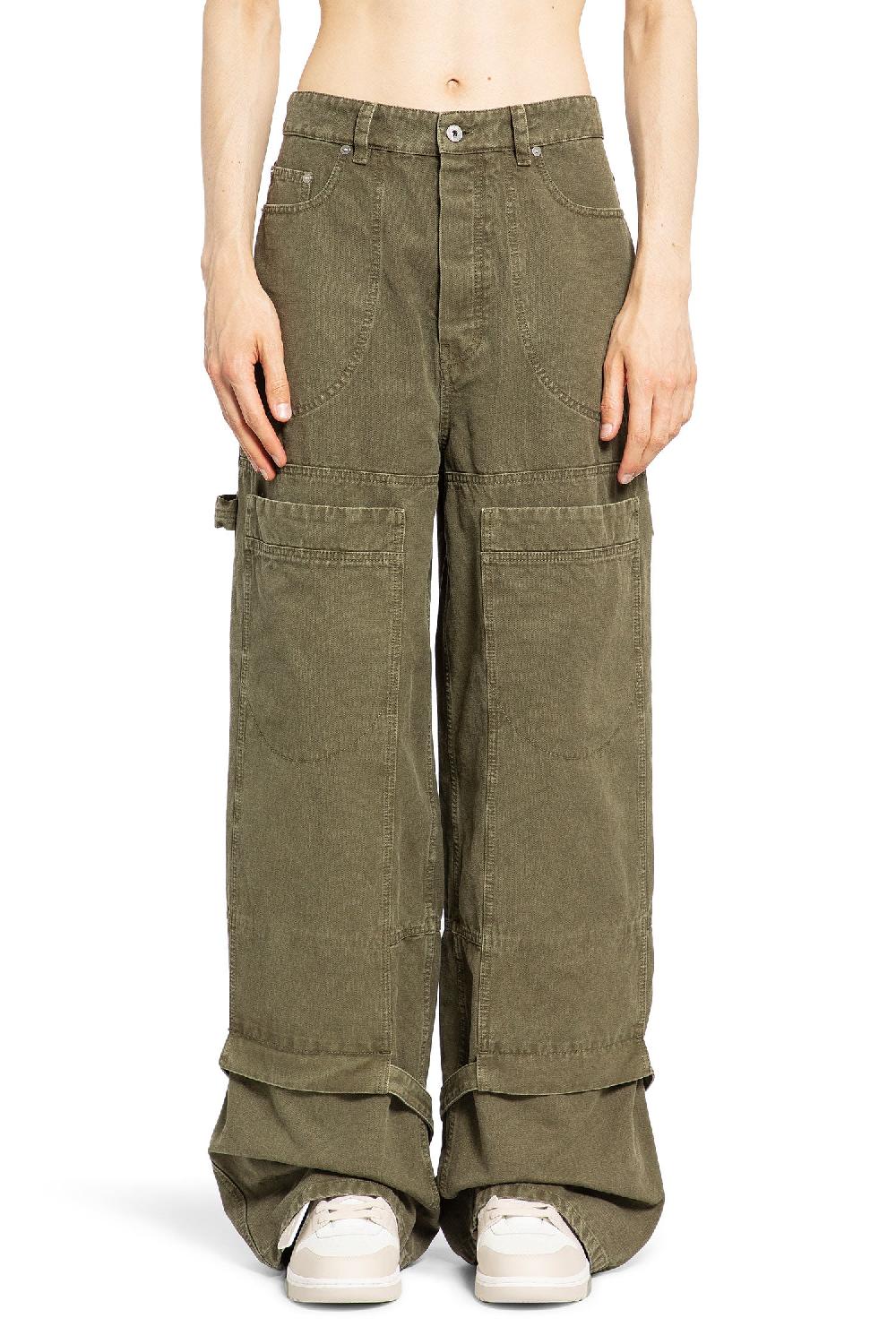 Antonioli OFF-WHITE MAN GREEN JEANS