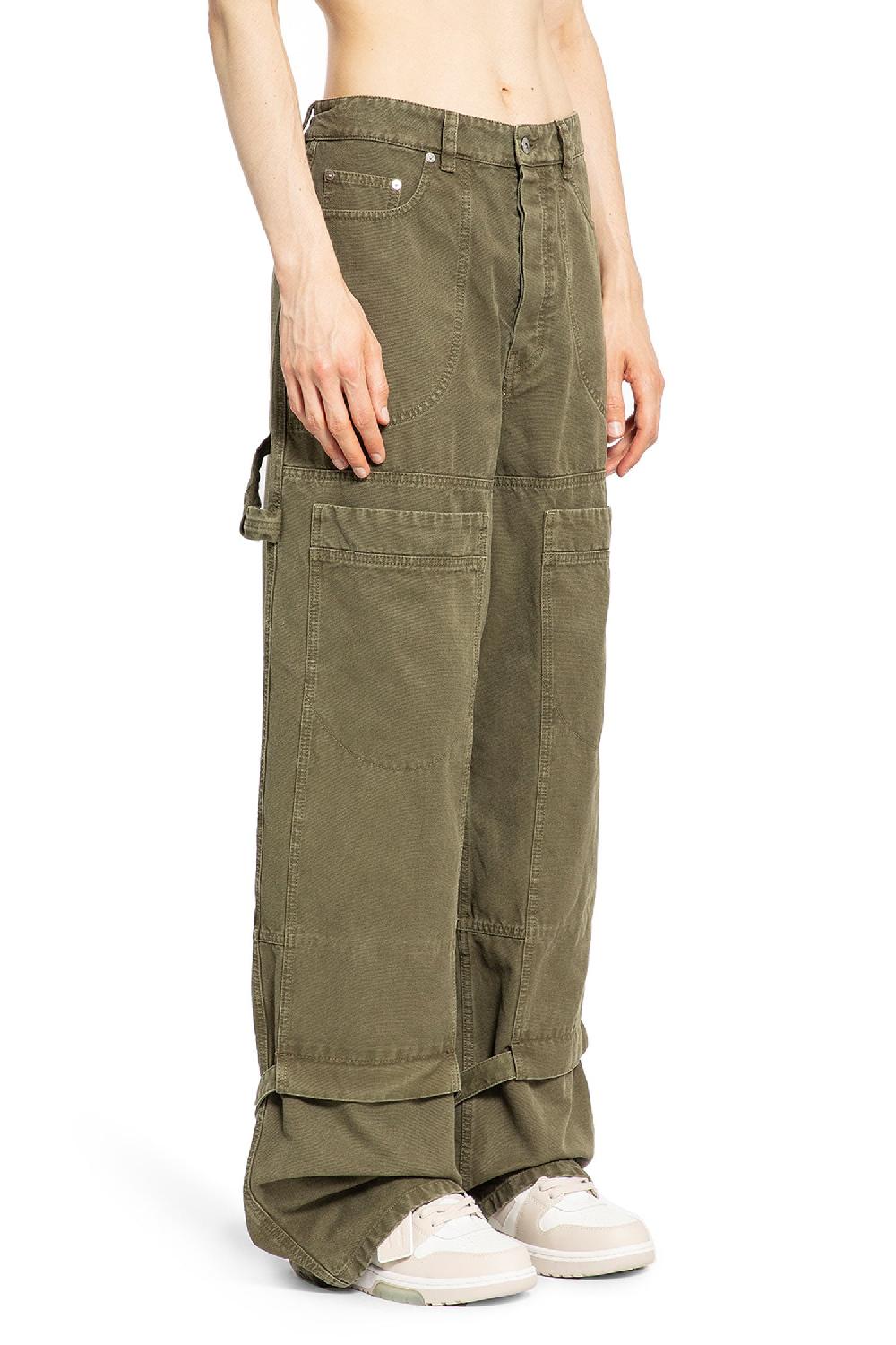 Antonioli OFF-WHITE MAN GREEN JEANS