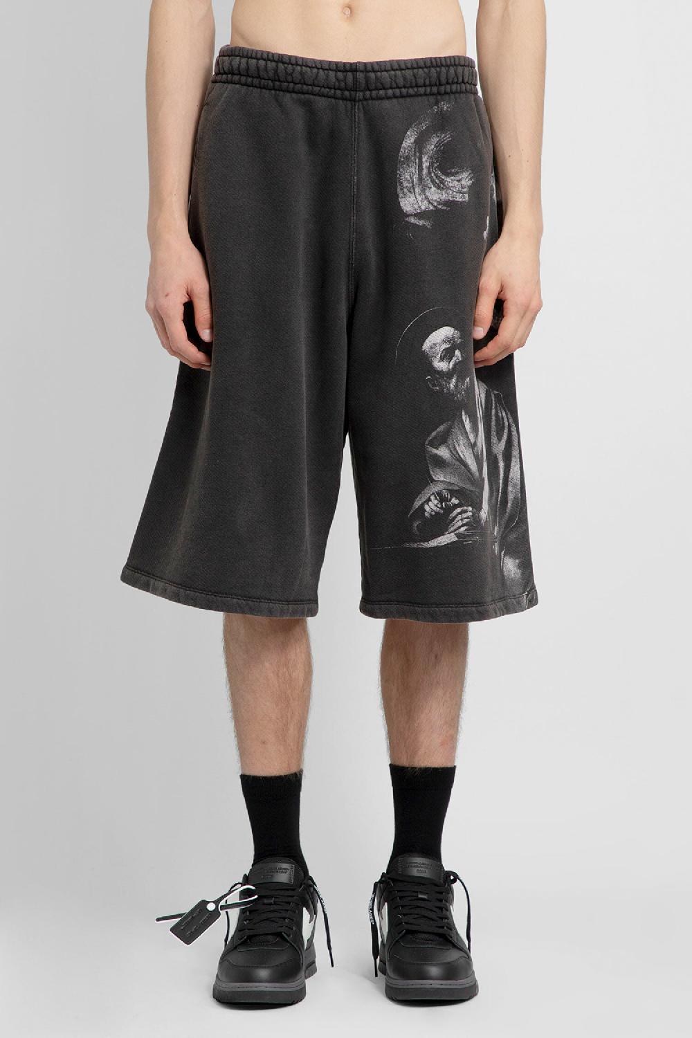 Antonioli OFF-WHITE MAN GREY SHORTS & SKIRTS