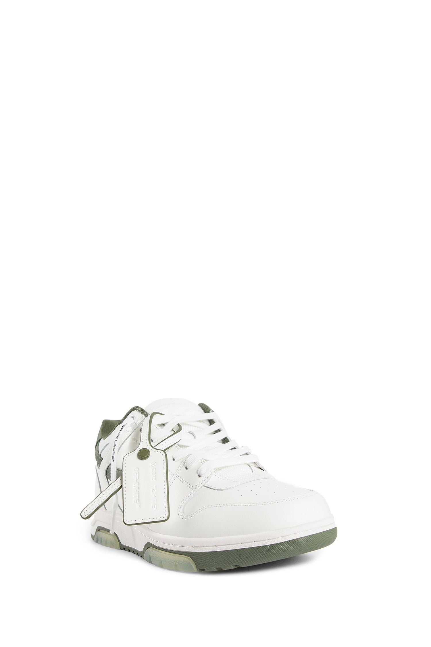 Antonioli OFF-WHITE MAN WHITE SNEAKERS