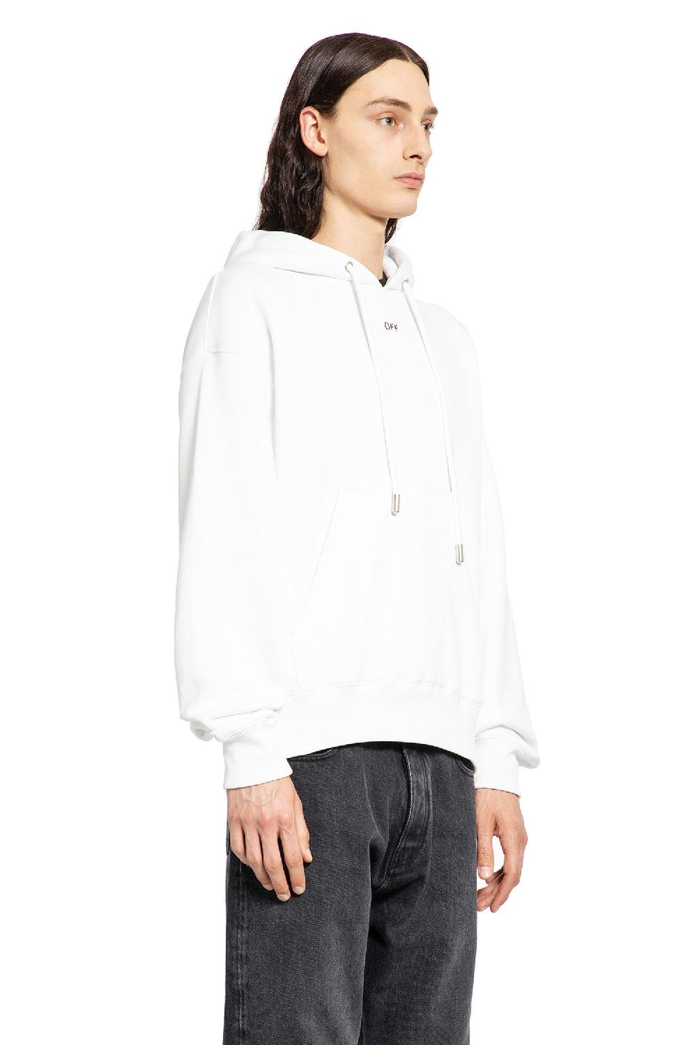 Antonioli OFF-WHITE MAN WHITE SWEATSHIRTS