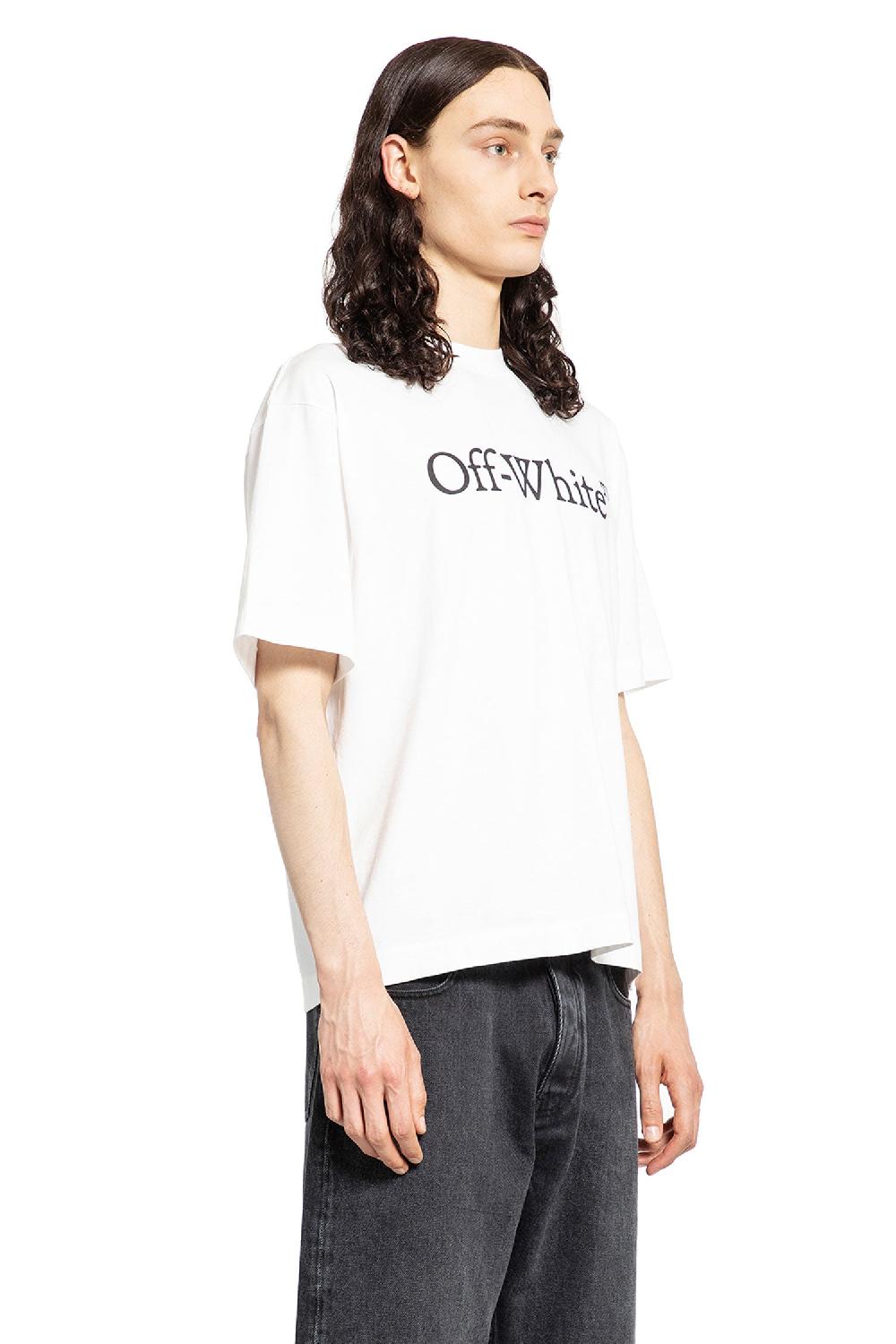Antonioli OFF-WHITE MAN WHITE T-SHIRTS & TANK TOPS