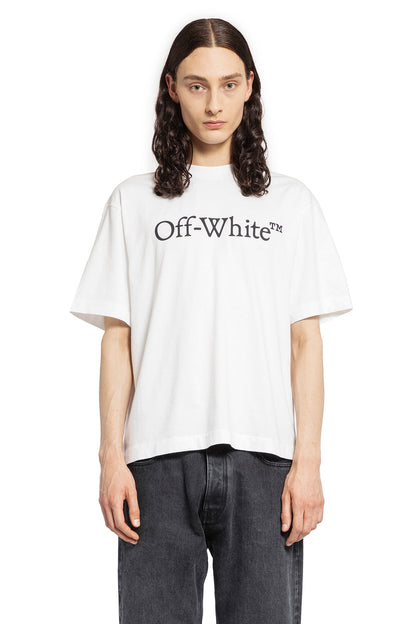 Antonioli OFF-WHITE MAN WHITE T-SHIRTS & TANK TOPS