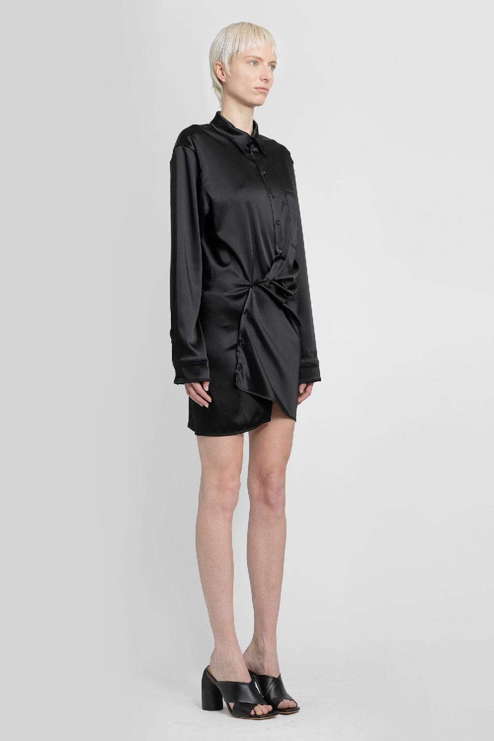 Antonioli OFF-WHITE WOMAN BLACK DRESSES