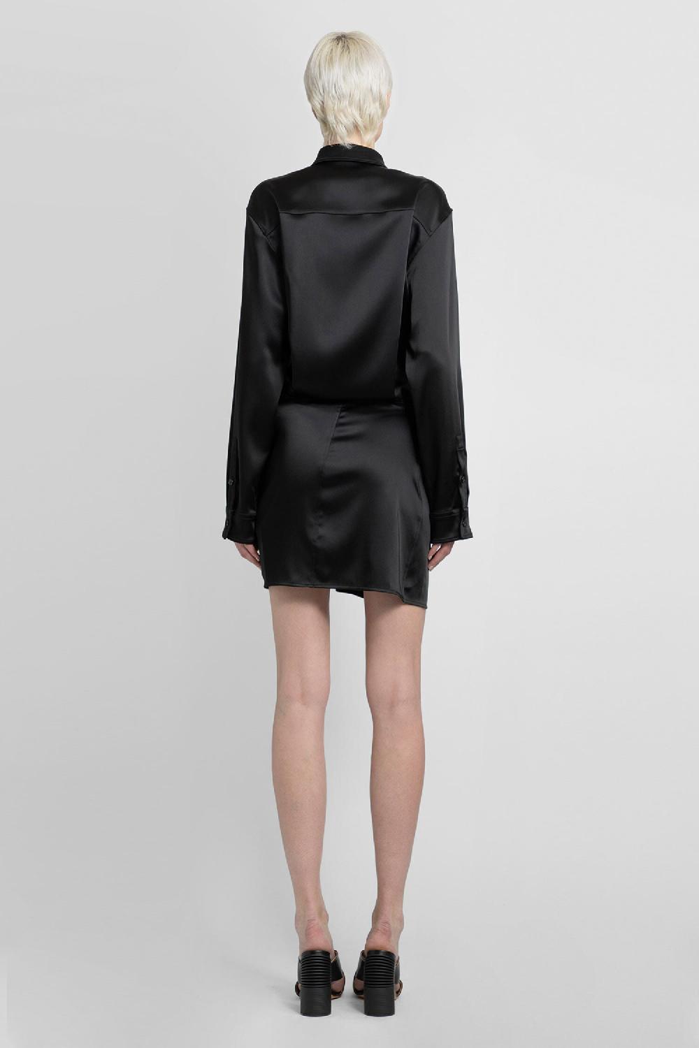 Antonioli OFF-WHITE WOMAN BLACK DRESSES
