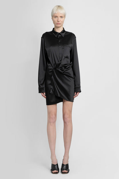 Antonioli OFF-WHITE WOMAN BLACK DRESSES