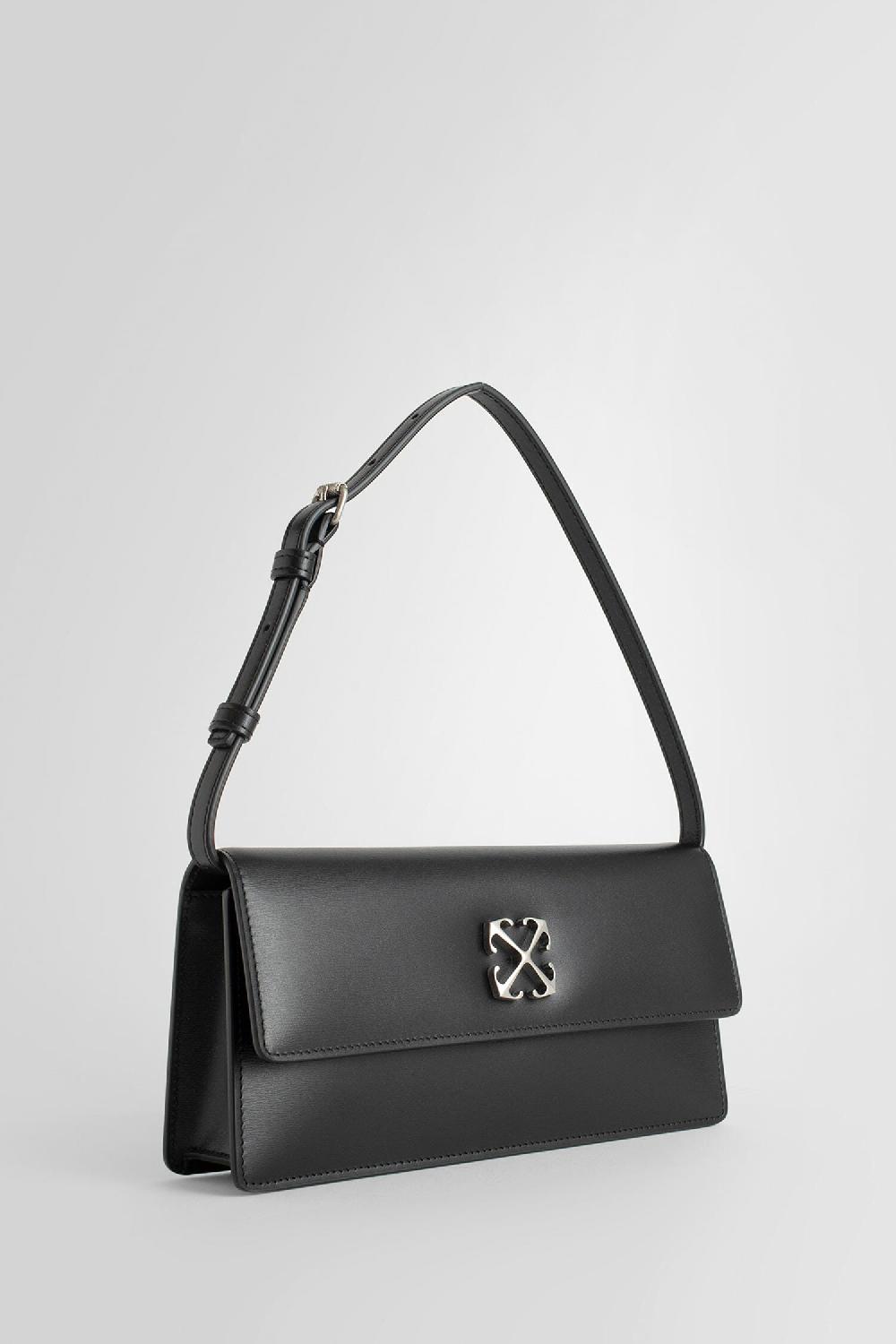 Antonioli OFF-WHITE WOMAN BLACK SHOULDER BAGS