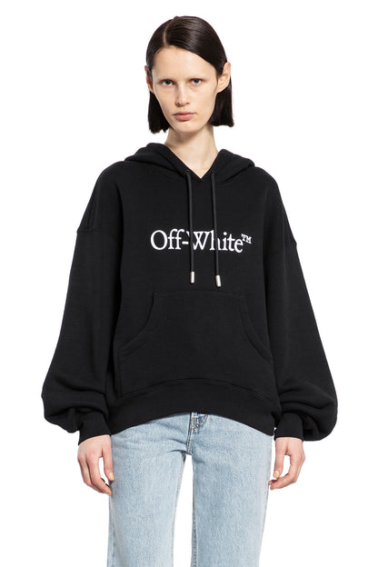 Antonioli OFF-WHITE WOMAN BLACK SWEATSHIRTS