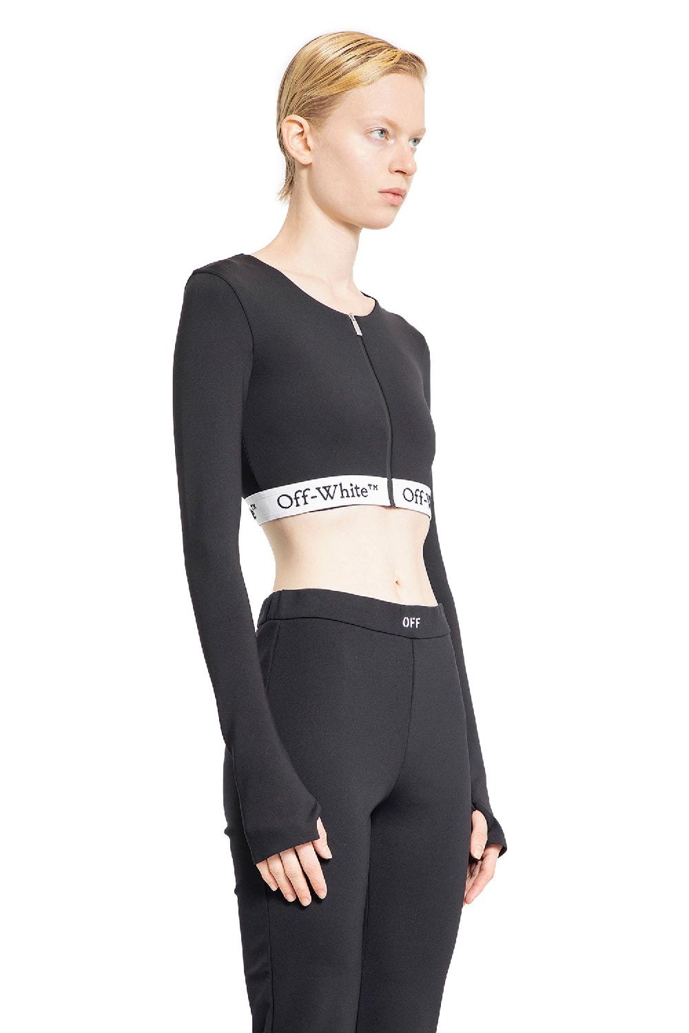 Antonioli OFF-WHITE WOMAN BLACK TOPS