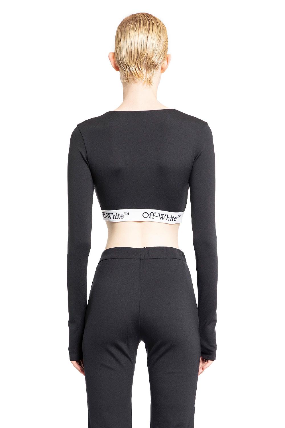 Antonioli OFF-WHITE WOMAN BLACK TOPS