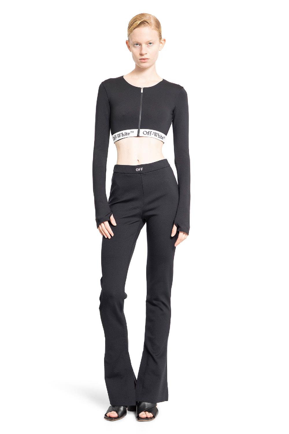 Antonioli OFF-WHITE WOMAN BLACK TOPS