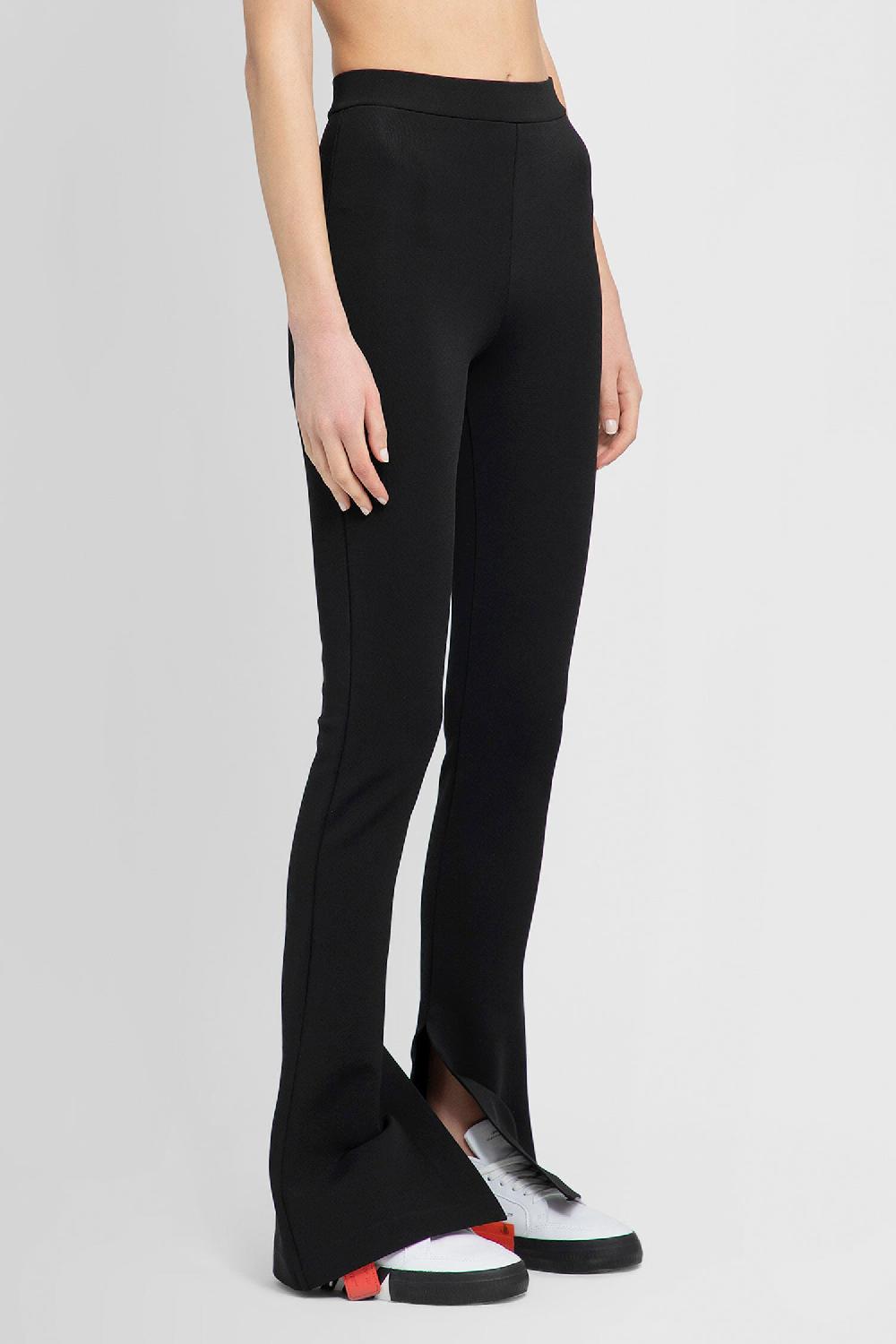 Antonioli OFF-WHITE WOMAN BLACK TROUSERS