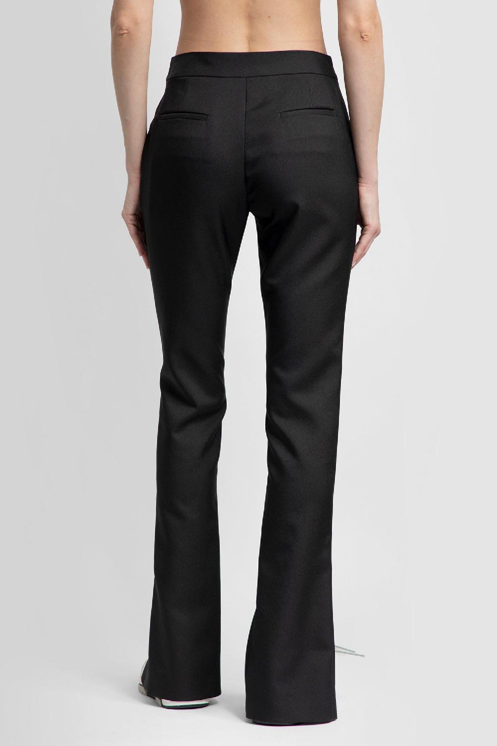 Antonioli OFF-WHITE WOMAN BLACK TROUSERS