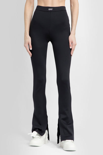 Antonioli OFF-WHITE WOMAN BLACK TROUSERS