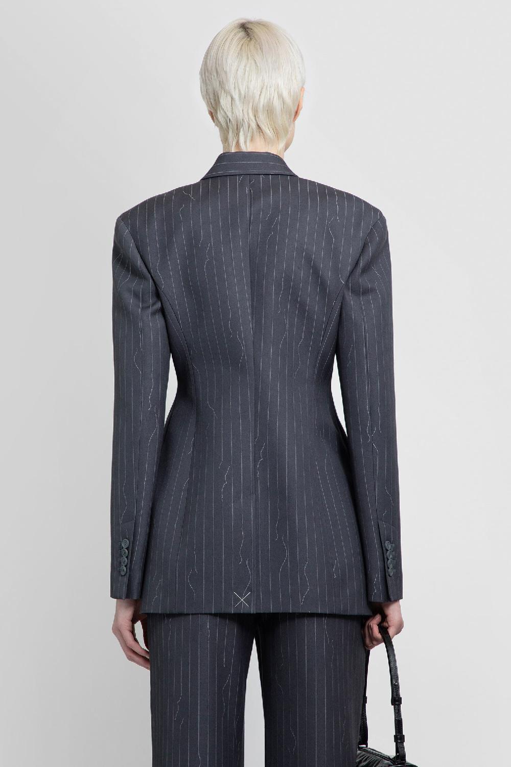 Antonioli OFF-WHITE WOMAN GREY BLAZERS