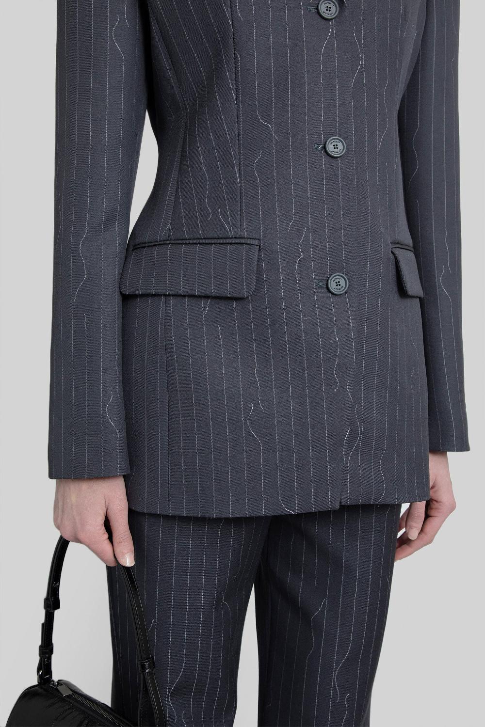 Antonioli OFF-WHITE WOMAN GREY BLAZERS