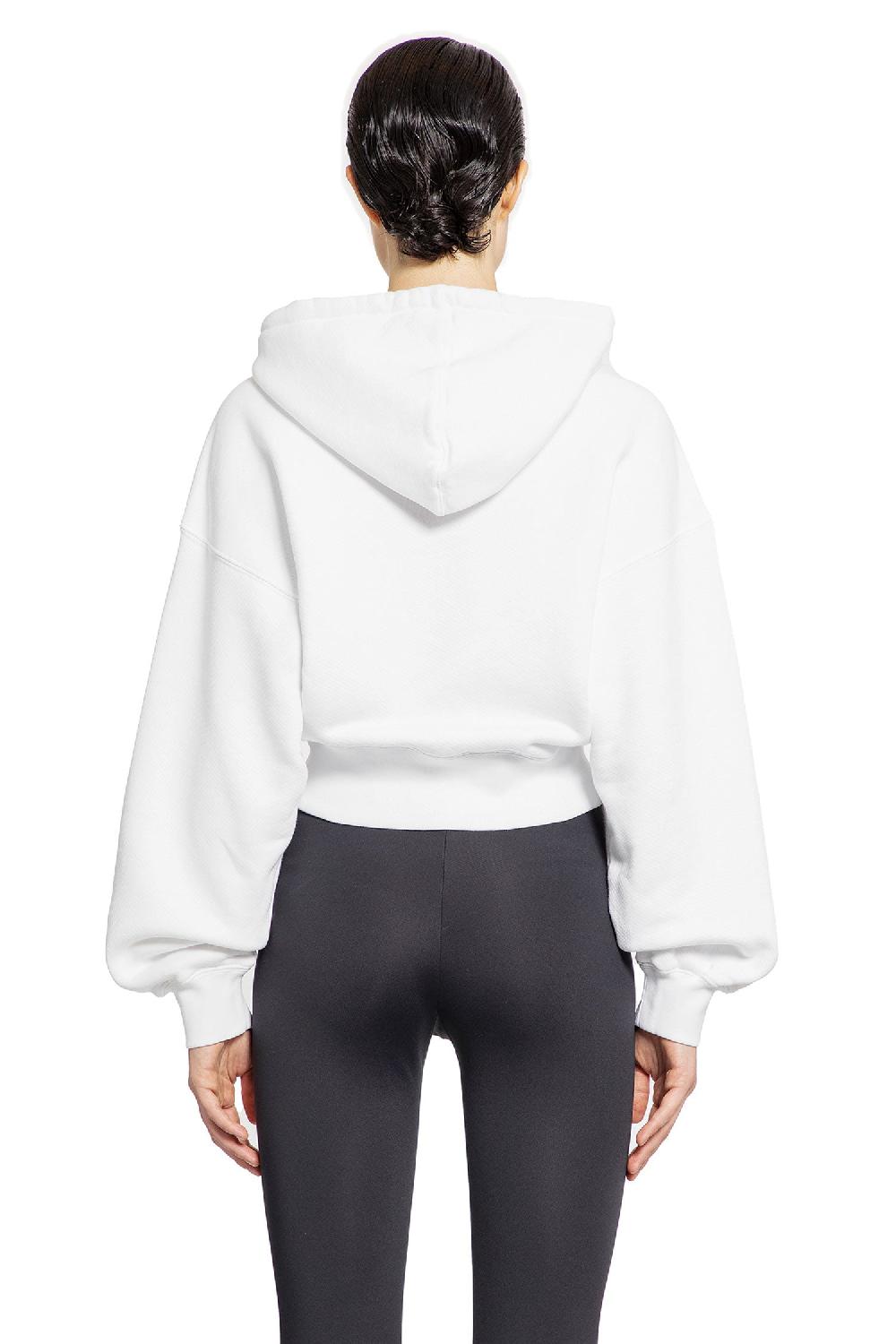 Antonioli OFF-WHITE WOMAN WHITE SWEATSHIRTS