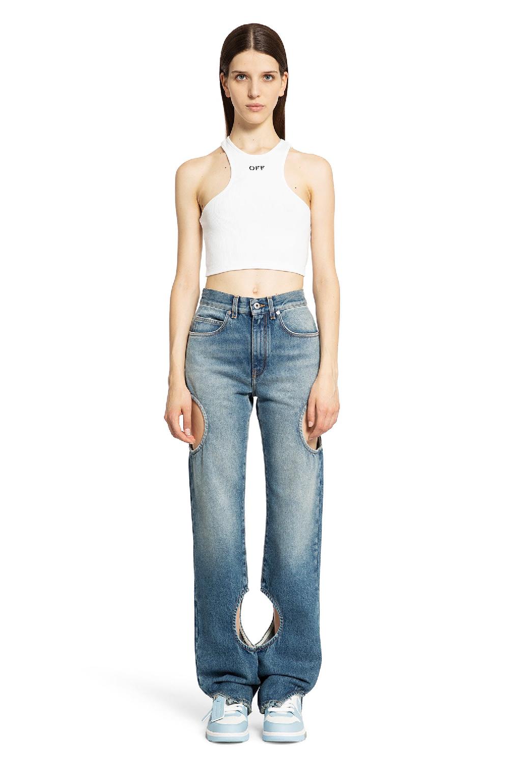 Antonioli OFF-WHITE WOMAN WHITE TOPS