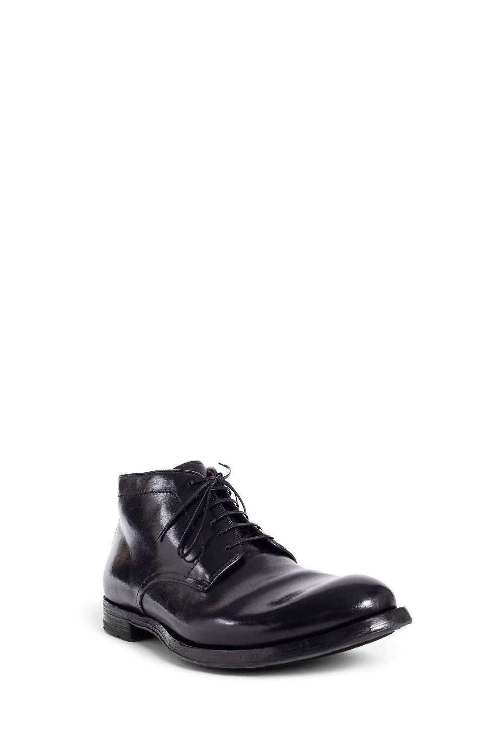 Antonioli OFFICINE CREATIVE MAN BLACK BOOTS