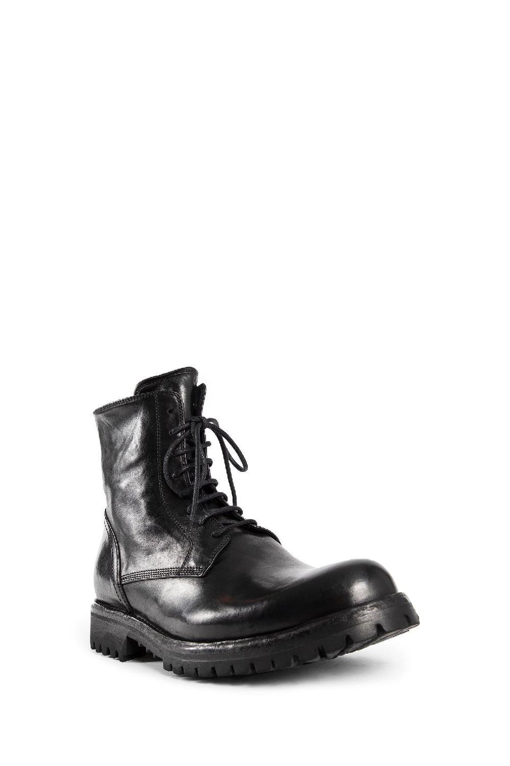 Antonioli OFFICINE CREATIVE MAN BLACK BOOTS