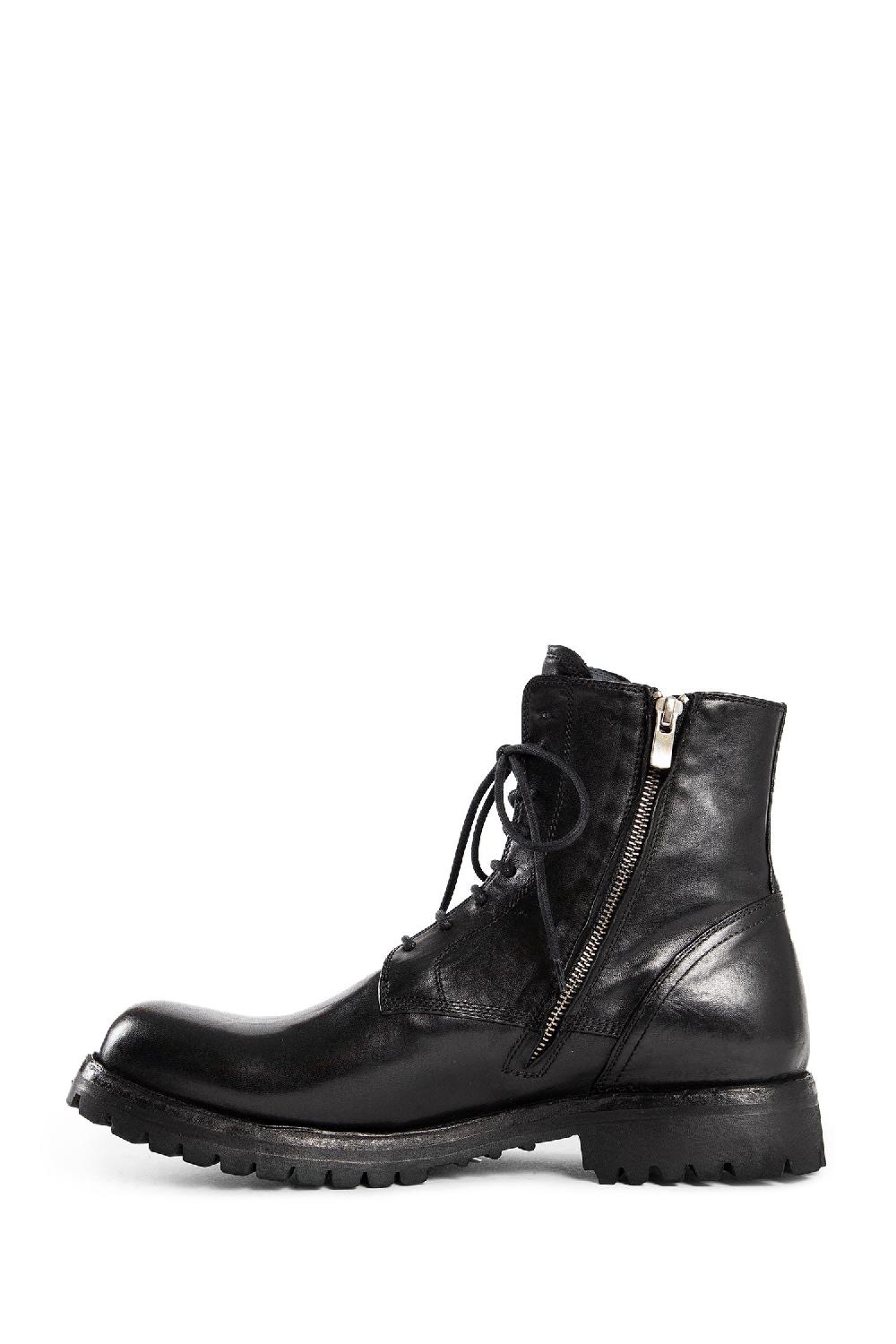 Antonioli OFFICINE CREATIVE MAN BLACK BOOTS