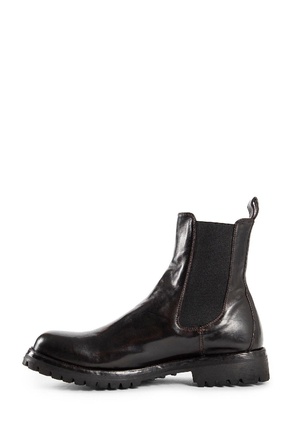 Antonioli OFFICINE CREATIVE MAN BROWN BOOTS