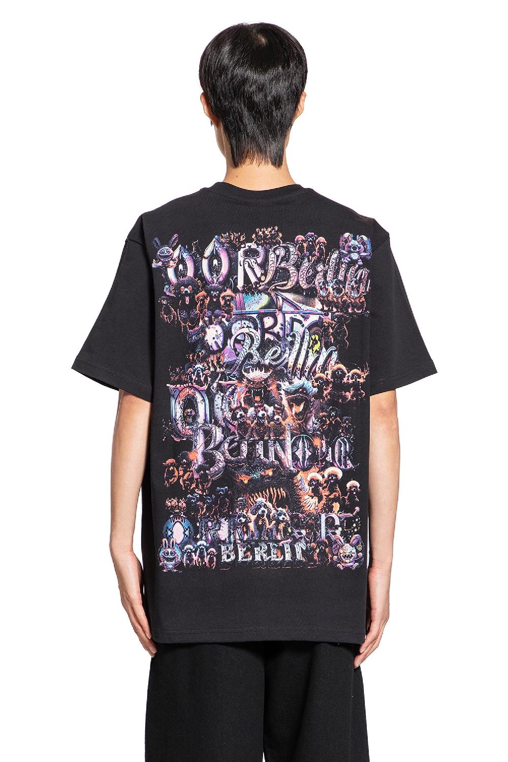 Antonioli OOR STUDIO MAN BLACK T-SHIRTS & TANK TOPS