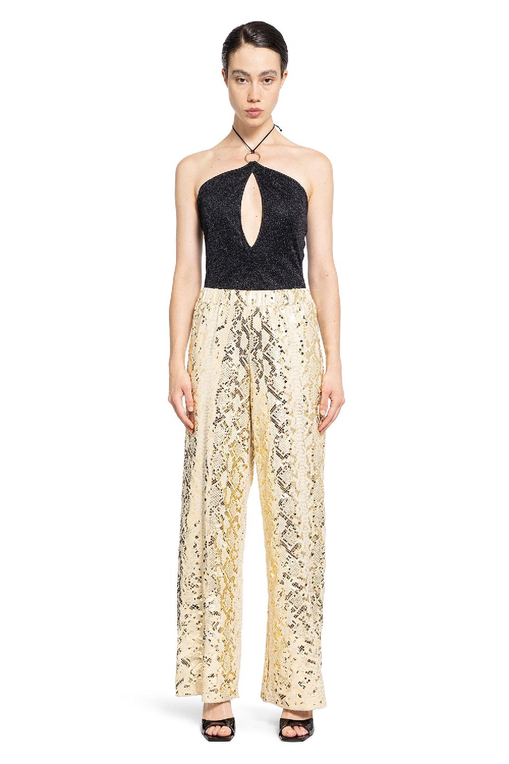 Antonioli OSEREE WOMAN GOLD TROUSERS