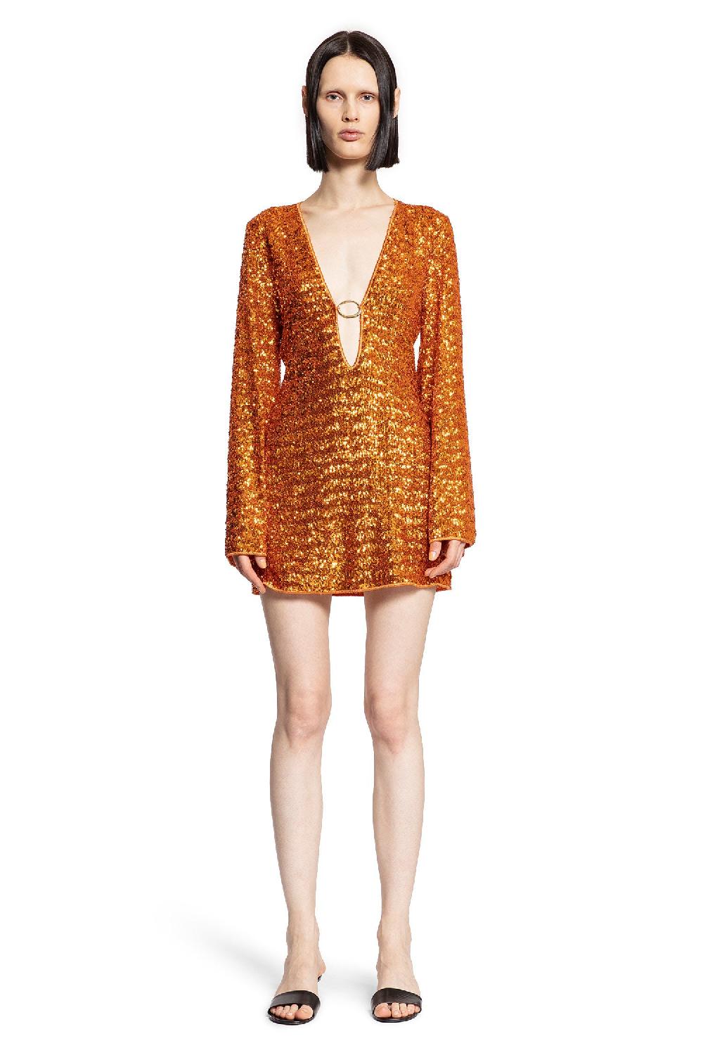 Antonioli OSEREE WOMAN ORANGE DRESSES