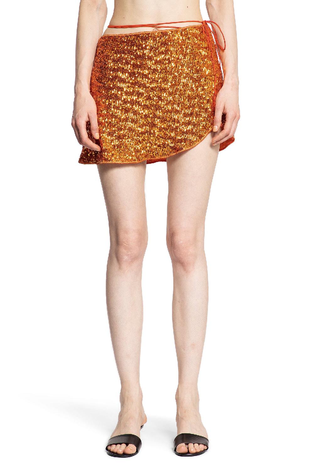Antonioli OSEREE WOMAN ORANGE SKIRTS