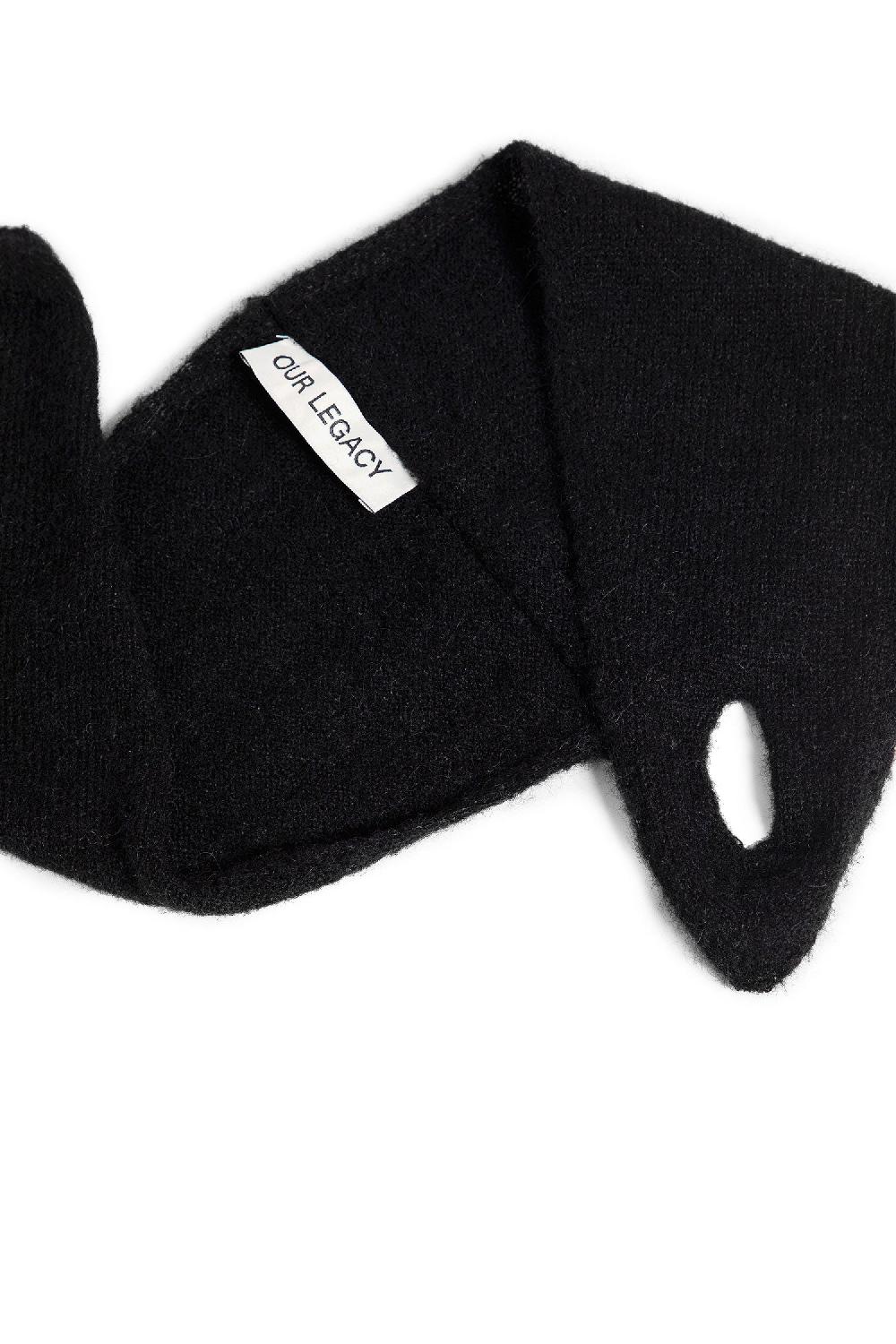 Antonioli OUR LEGACY MAN BLACK SCARVES